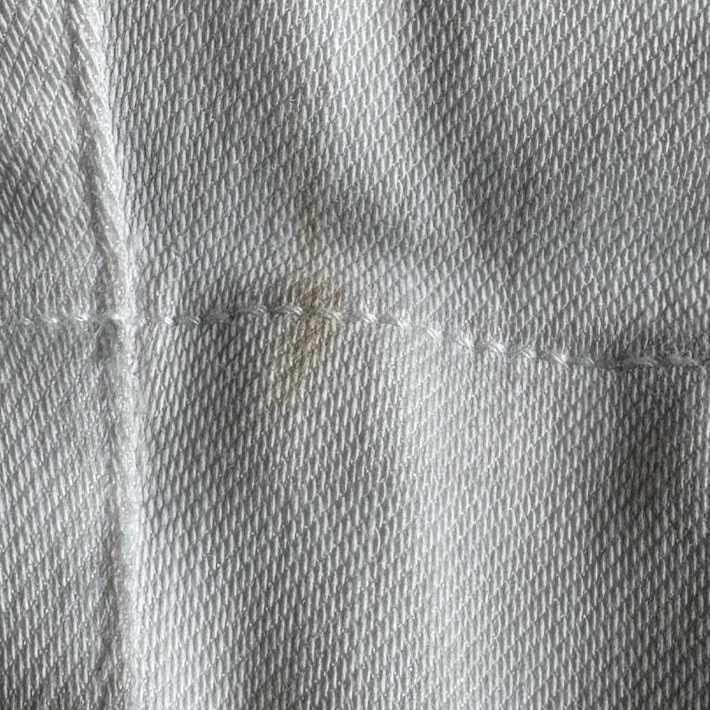 Pair of Women’s Faded Glory White Pull-on Straight Leg Soft Jeans Sz XL (16-18) - Picture 9 of 10
